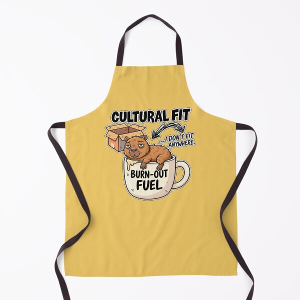 Item preview, Capybara for the Burned Out! "Burn-out Fuel" and "I Don't Fit In." designed and sold by G-A-D-U.