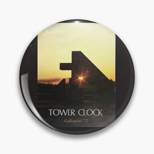 Item preview, Gallaudet ‘77 Tower Clock designed and sold by deafhoops1.