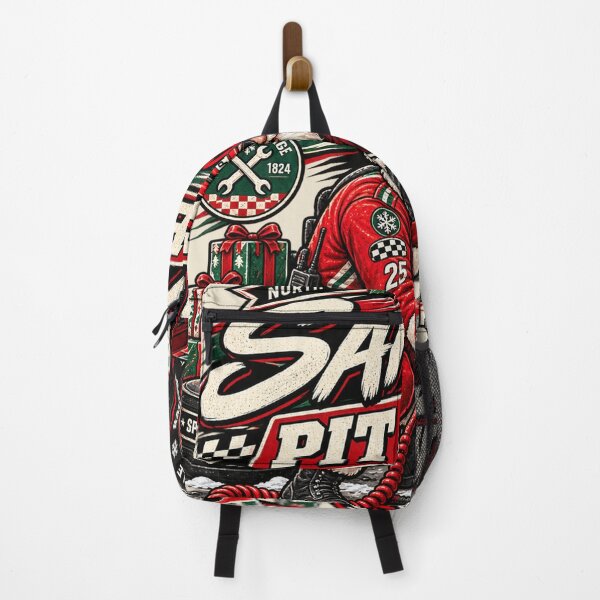 Item preview, Santa's Pit Crew – Christmas Racing designed and sold by warlistop.