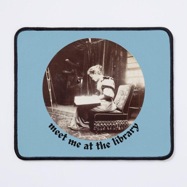Item preview, Meet Me at the Library | Antique Photograph Design designed and sold by Department of Curiosity.