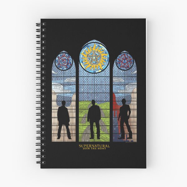 Item preview, Supernatural Stained Glass Hunter Design designed and sold by MichaelReed-Art.