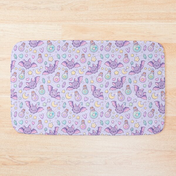 Item preview, Kawaii Potion Bat Pattern designed and sold by Soft Berry Studio.