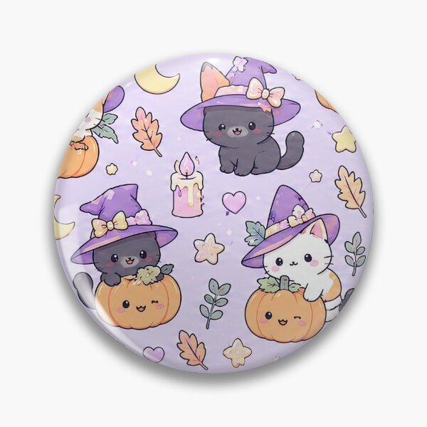 Artikelvorschau, Kawaii Kürbisgeist-Muster entworfen und verkauft von Soft Berry Studio.