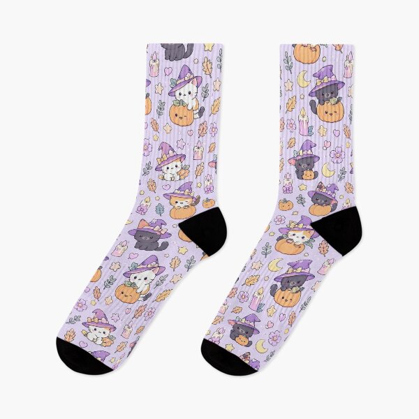 Artikelvorschau, Kawaii Kürbisgeist-Muster entworfen und verkauft von Soft Berry Studio.