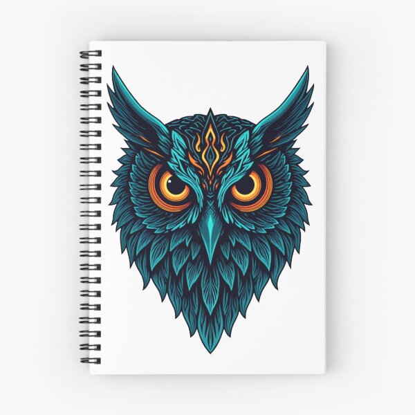 Item preview, ArtMysticalTurquoiseOwl designed and sold by Artrendzs.