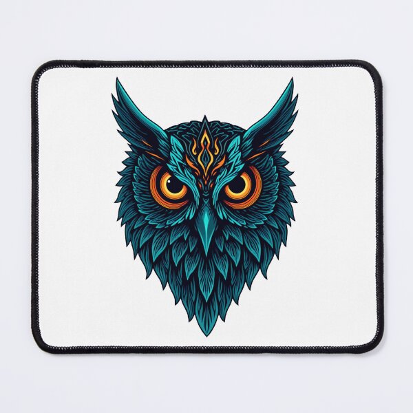 Artikelvorschau, ArtMysticalTurquoiseOwl entworfen und verkauft von Artrendzs.