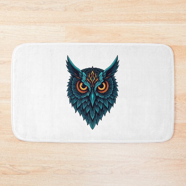 Item preview, ArtMysticalTurquoiseOwl designed and sold by Artrendzs.