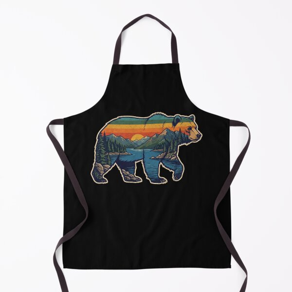 Item preview, North American Grizzly Bear Silhouette designed and sold by Milasneeze.