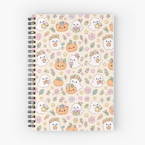 Item preview, Kawaii Magic Spellbook Pattern designed and sold by Soft Berry Studio.