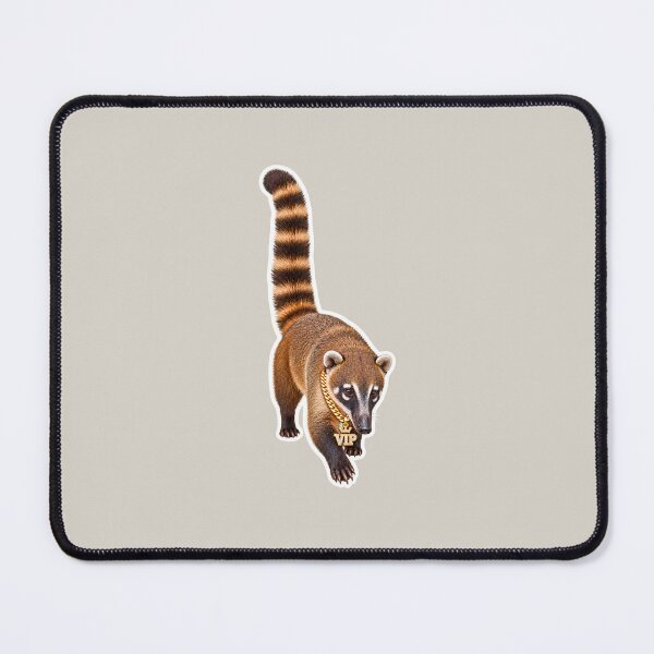Item preview, VIP Coati - Funny Gold Chain Animal designed and sold by LuvePress.