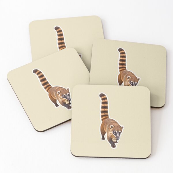 Item preview, VIP Coati - Funny Gold Chain Animal designed and sold by LuvePress.