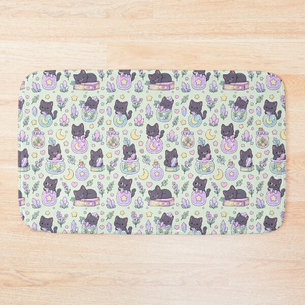 Item preview, Kawaii Spooky Friends Mix Pattern designed and sold by Soft Berry Studio.