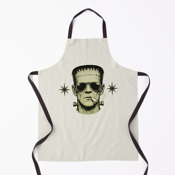 Item preview, Frankenstein with Sunglasses Retro Horror Art designed and sold by LuvePress.