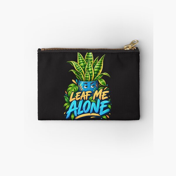 Item preview, Leaf Me Alone Funny Snake Plant Plant Lover Design designed and sold by AdicretorDesign.