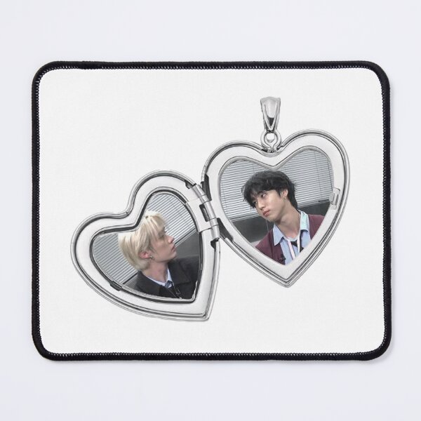 Item preview, Minsung Heart Locket - Stray Kids designed and sold by Sinele.