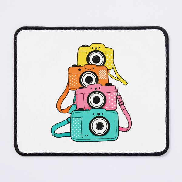 Item preview, Cute Colorful Cameras – Kawaii Photography Design designed and sold by AliveStyle.