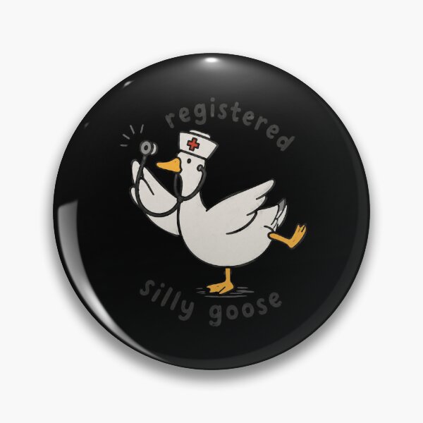 Item preview, Funny Nurse Goose Cartoon With Stethoscope Medical Humor designed and sold by Emilyphilipp.