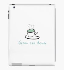 Green Tea Lover iPad Case/Skin