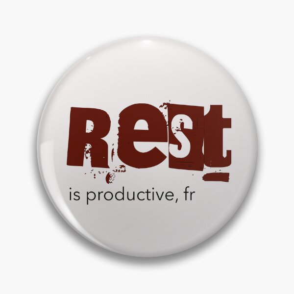 Item preview, Rest Is Productive Neurodivergent Slow Living Gift designed and sold by Notty DOT.