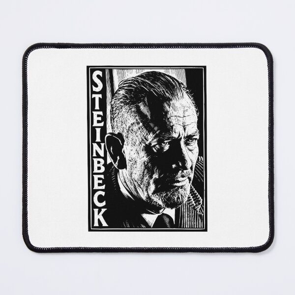 Item preview, John Steinbeck Woodcut Portrait designed and sold by sirglennbo.