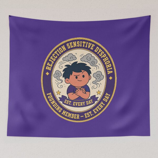 Item preview, Rejection Sensitive Dysphoria Club designed and sold by MOSIDRIP™.