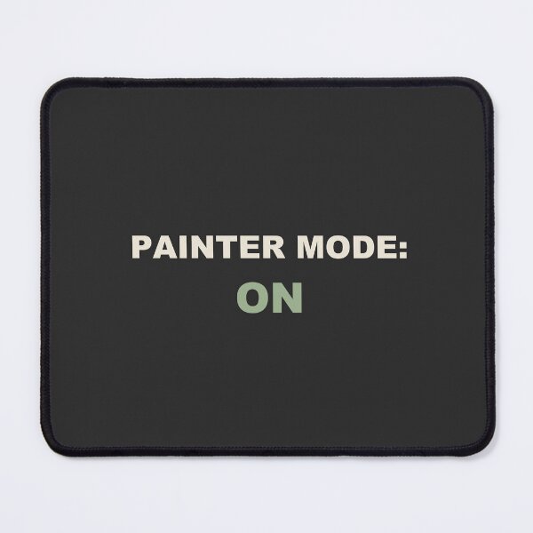 Item preview, Painter Mode: On - Painting designed and sold by RetroThreadWorks.