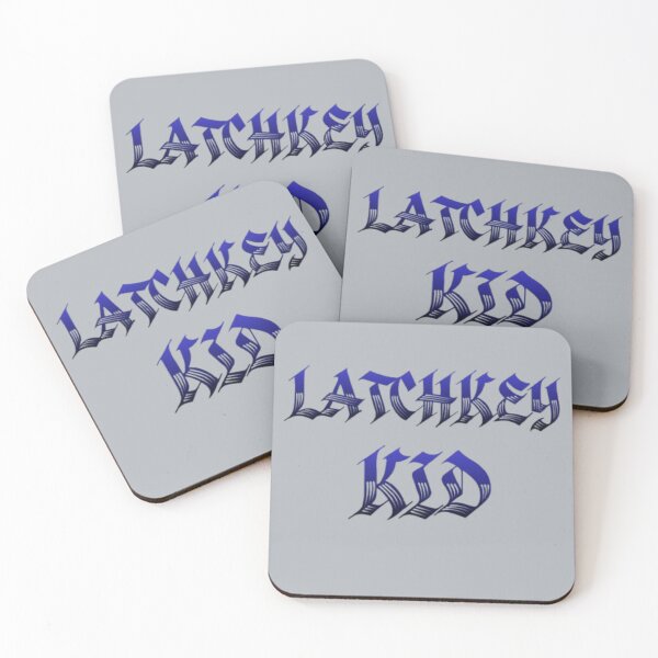 Item preview, Latchkey Kid Retro 90s Nostalgia - Vintage Typography designed and sold by PoppaBear71.
