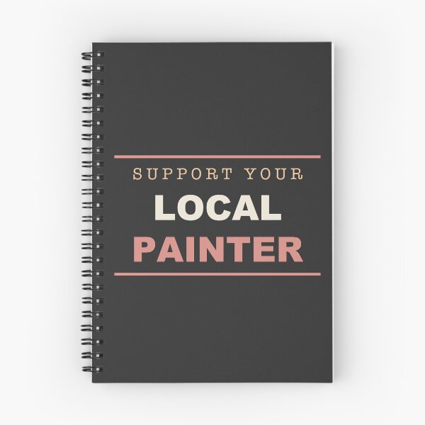 Item preview, Support Your Local Painter - Painting designed and sold by RetroThreadWorks.