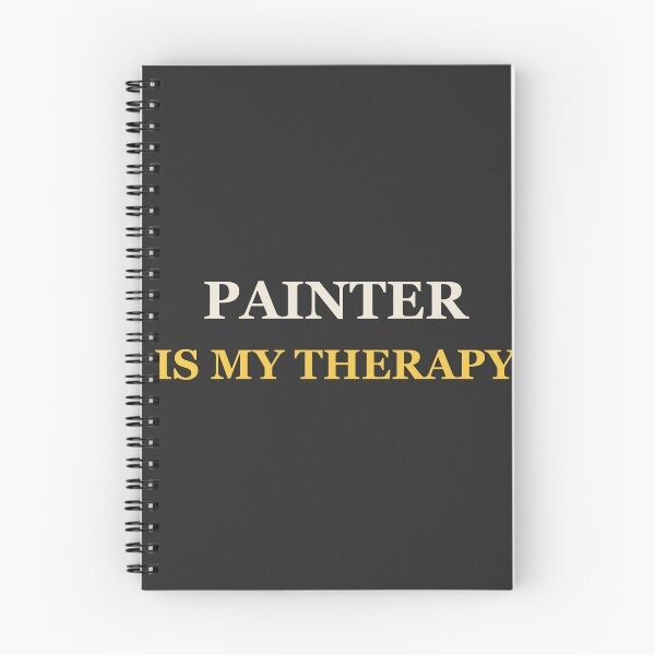 Item preview, Painter Is My Therapy - Painting designed and sold by RetroThreadWorks.