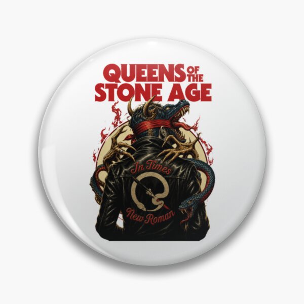 Item preview, Queens of the Stone Age Merchandise - In Times New Roman designed and sold by milesmorarst.