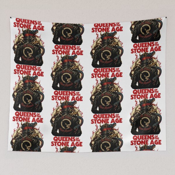 Item preview, Queens of the Stone Age Merchandise - In Times New Roman designed and sold by milesmorarst.