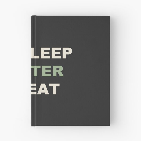 Item preview, Eat Sleep Painter Repeat - Painting designed and sold by RetroThreadWorks.