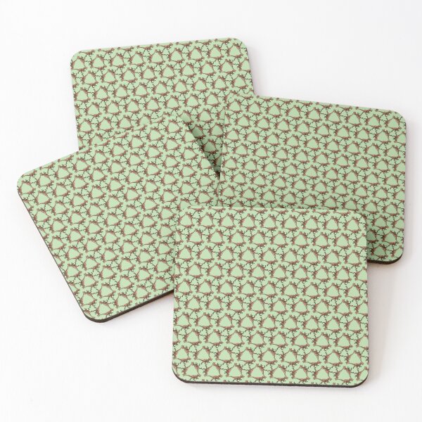 Item preview, Clockwork Triplicate - Repeating Robot Mongo - Green designed and sold by QuiltPaperScissors.