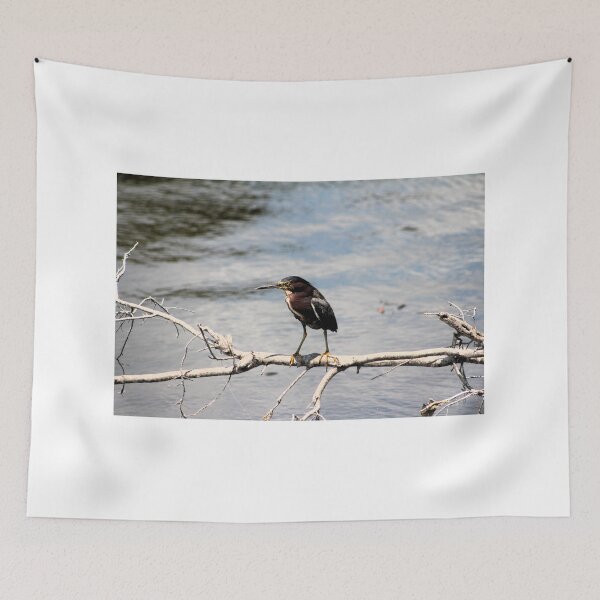 Item preview, Solitary Heron on Branch designed and sold by Cynthia48.