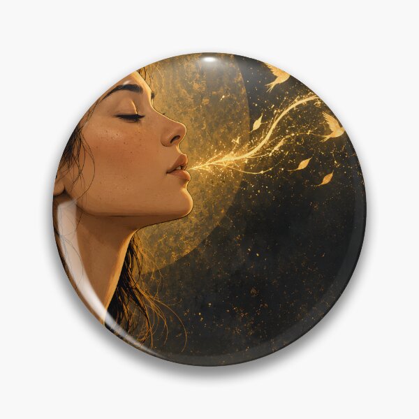 Item preview, Breathe – Golden Birds of Freedom designed and sold by bauschberts.