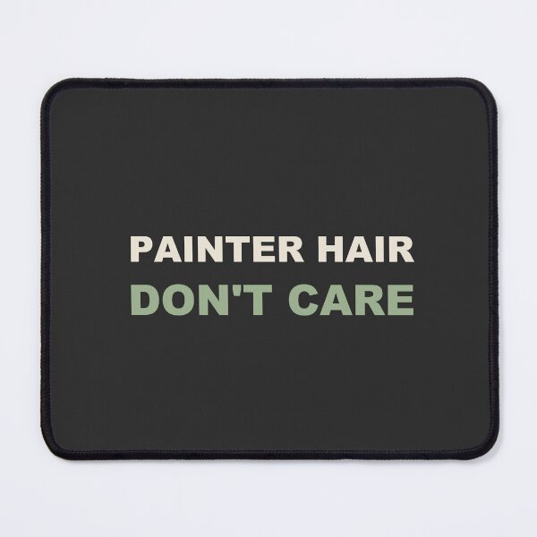 Item preview, Painter Hair Don't Care - Painting designed and sold by RetroThreadWorks.