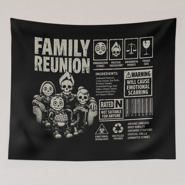 Item preview, Funny Family Reunion designed and sold by Emilyphilipp.