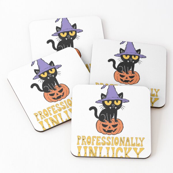 Item preview, Professionally Unlucky Black Cat designed and sold by nomadjoiner.