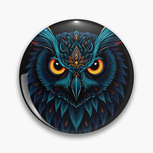 Item preview, ArtMysticalTurquoiseOwl designed and sold by Artrendzs.