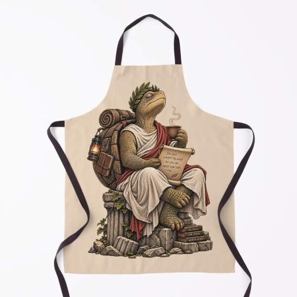 Item preview, Stoic Turtle – Ancient Philosophy Inspired Illustration designed and sold by Dogandesighn.