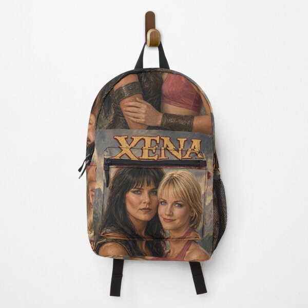 Item preview, Xena and Gabrielle Vintage Oil Painting Art Poster - Xena Warrior Princess designed and sold by ElvisVintagePosters.