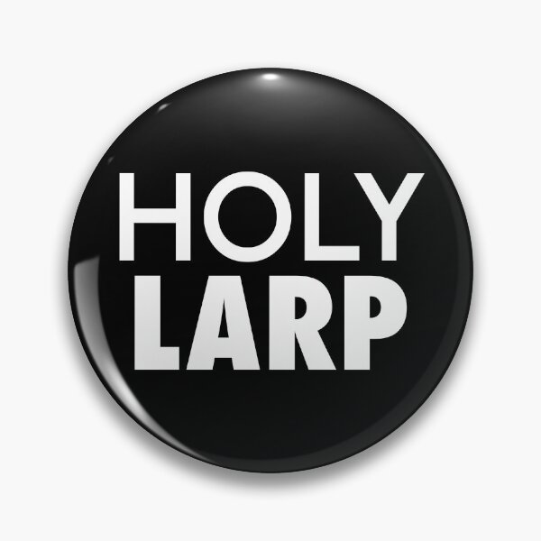 Artikelvorschau, Heiliges LARP, Weiß mit Umriss entworfen und verkauft von Memes N Lore .
