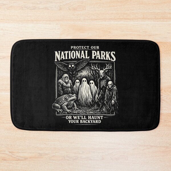 Item preview, Protect Our National Parks Cryptid designed and sold by NowakDreams.