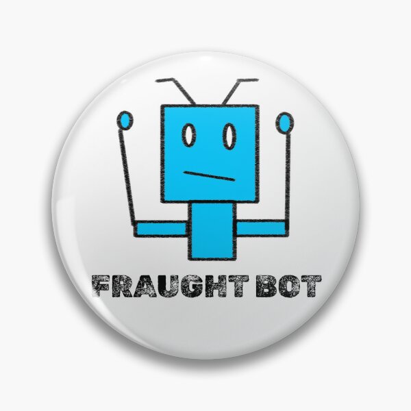 Item preview, Fraught Bot designed and sold by AmongTheWillows.