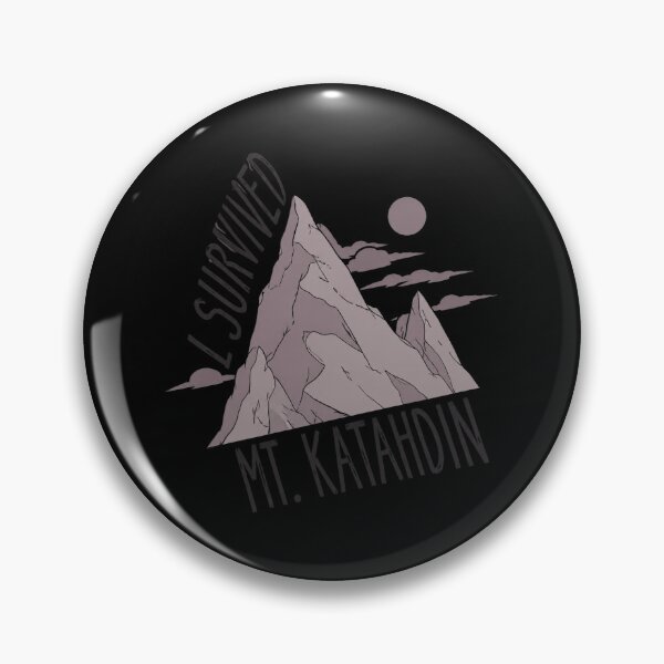 Item preview, I Survived Katahdin Retro Adventure Appalachian Trail designed and sold by Emilyphilipp.