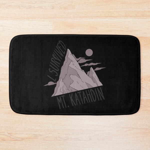 Item preview, I Survived Katahdin Retro Adventure Appalachian Trail designed and sold by Emilyphilipp.