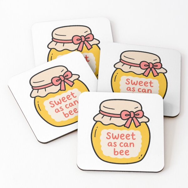 Item preview, Title: Sweet As Can Bee Cute Kawaii Honey Jar designed and sold by Vision Crafted.