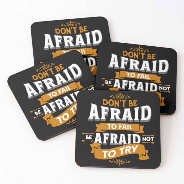 Item preview, Don't Be Afraid To Fail T-Shirt, Motivational, Urban Positivity Quote designed and sold by baretyas.