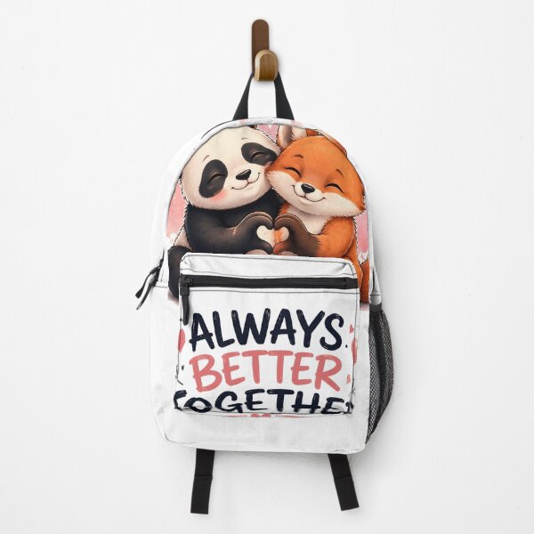 Item preview, Cute Watercolor Cat Couple - Always Better Together Love Art designed and sold by Azmatdesigner.