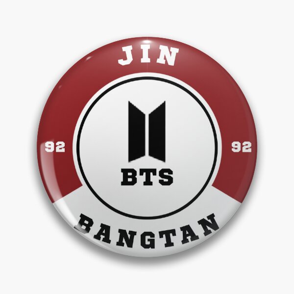 Item preview, Bts kpop band comeback 2026 jin nametag designed and sold by Arjun4282.